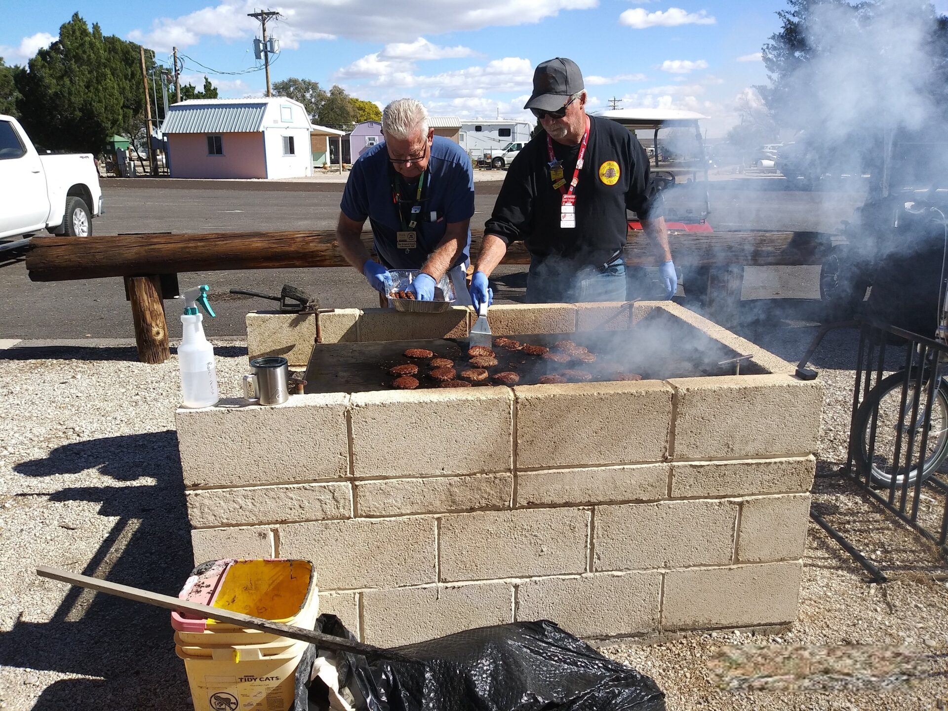 Roundup Hamburger Cookout