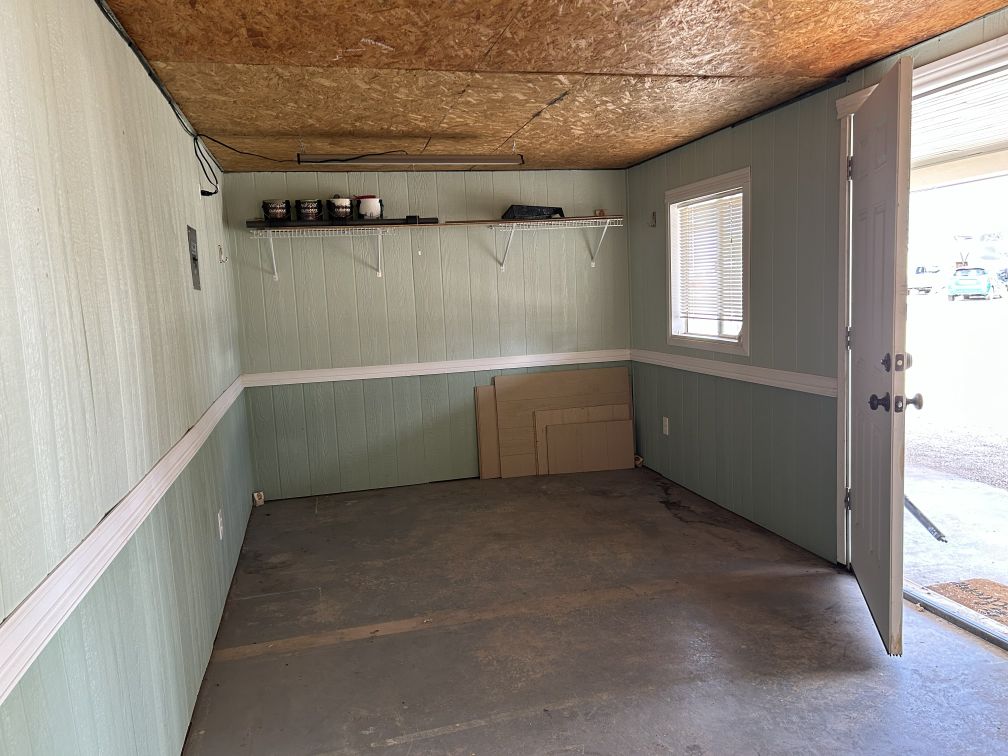 SKP Ranch Lot 32 Shed Inside